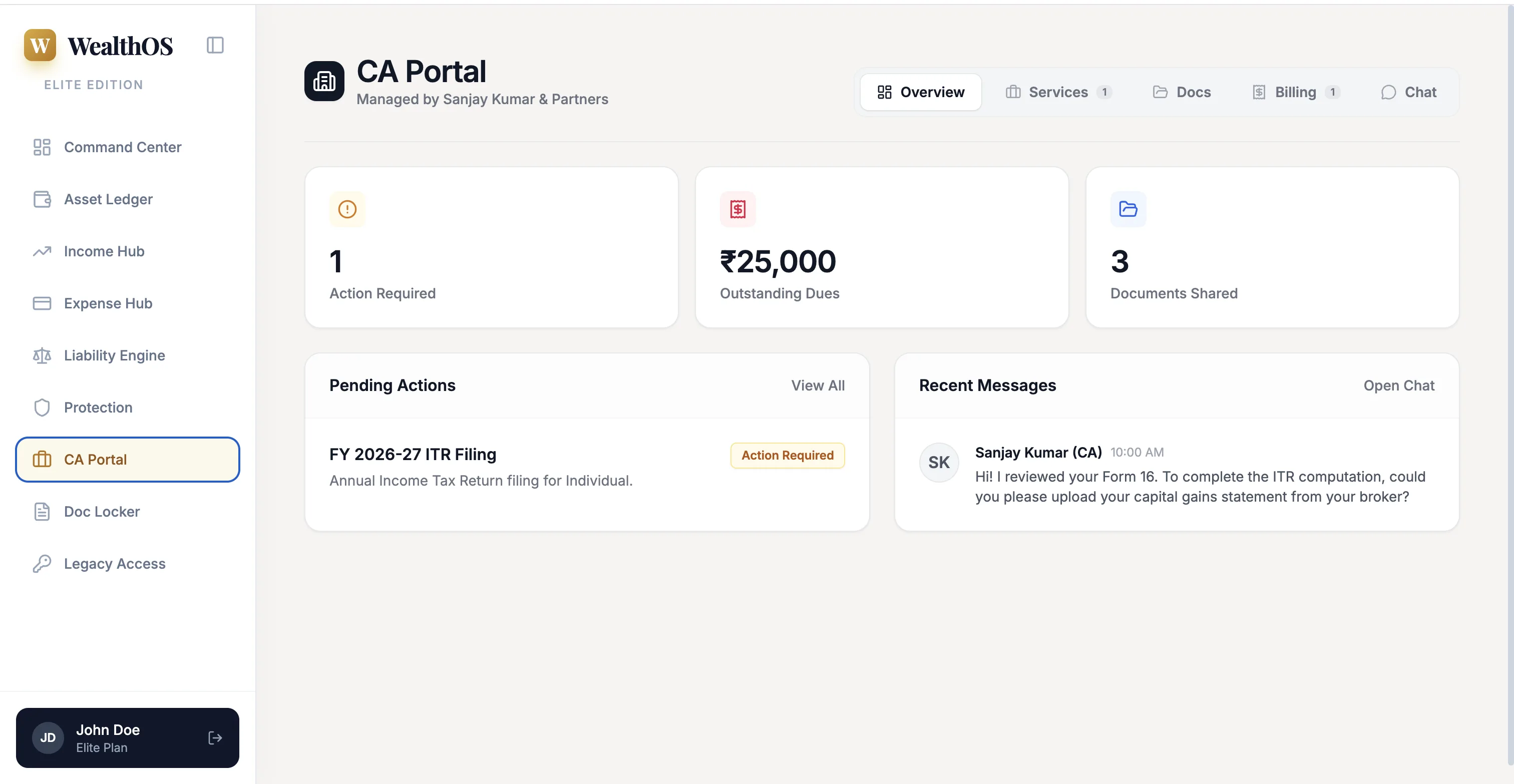 CA Portal